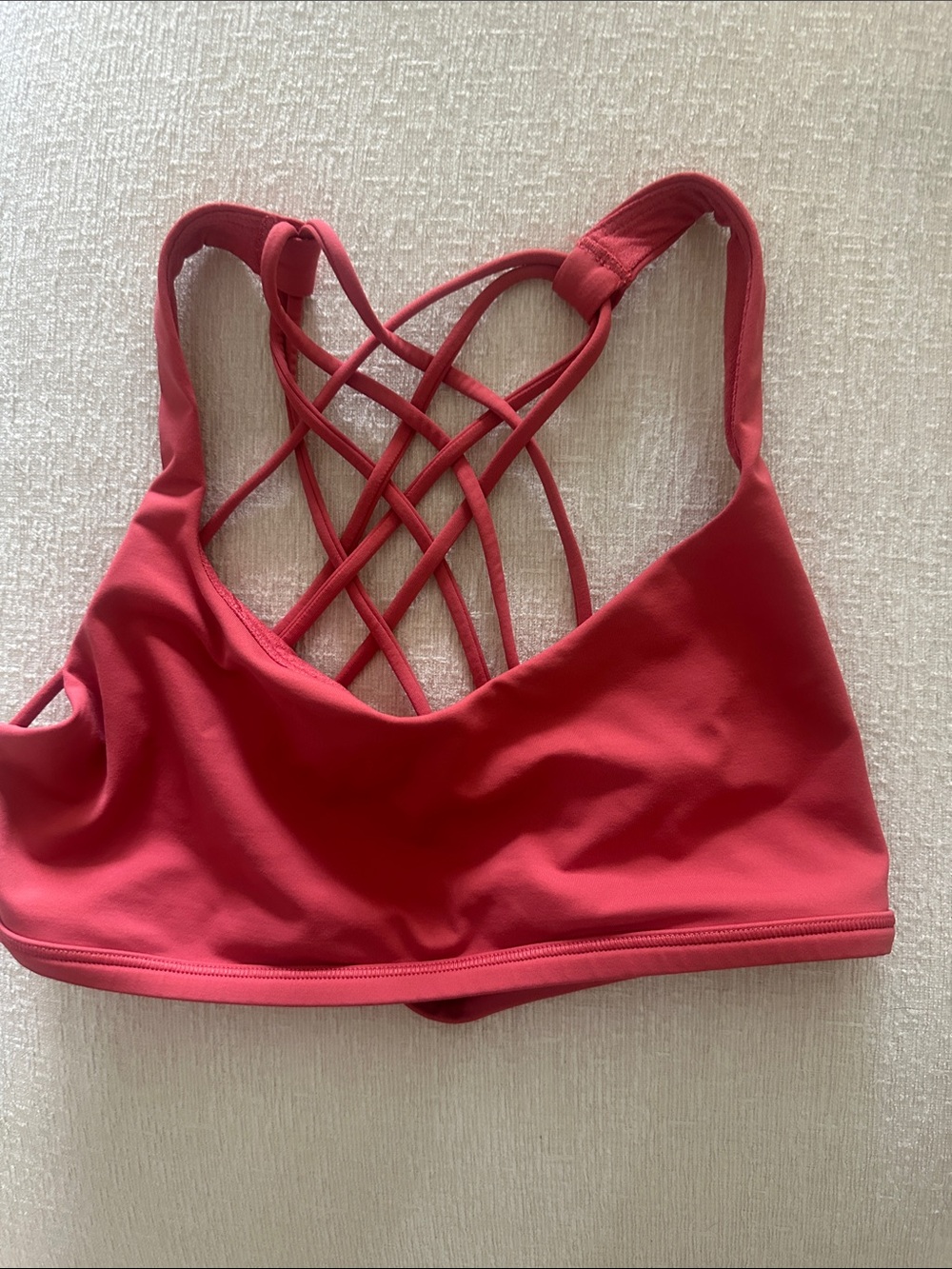 Lululemon new WOT size medium crisscross workout top